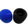 Conjunto de flocagem de cor poliuretano preto esponja pequeno conjunto de microfone produção esponja moldada conjunto de microfone