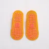 Calcetines de Algodón Antideslizantes para Restaurante Padre-Hijo, Calcetines para Trampolín, Set para el Hogar en Interiores, Calcetines de Yoga para Adultos, Calcetines para el Piso de Educación Temprana para Bebés