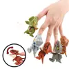 Brinquedo Infantil Popular Transfronteiriço Dinossauro Mordedor com Articulações Móveis Simulação de Tiranossauro Rex Modelo de Dinossauro Pequeno Venda por Atacado