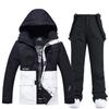 Nuevo traje de esquí de snowboard para hombre y mujer, cálido y grueso, estilo coreano, pantalones de esquí