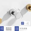 Gancho de roupa de banheiro totalmente em cobre gancho gancho único para toalha gancho de vaso sanitário sem perfuração ferragens criativas para vaso sanitário pequeno gancho de roupa
