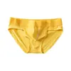 Calzoncillos de algodón para hombre tiro bajo ajustados estampados moda ropa interior para hombre sexy ajustados ropa interior para hombre ME7125SJ