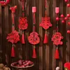 Decoraciones de Año Nuevo 2027 para Interiores Colgantes de Planta Verde Adornos Evento en Centro Comercial Pequeños Regalos Año del Cordero Carácter de Fortuna Decoraciones Colgantes Magnéticas