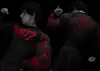 Breathedivinity Marca de Moda Americana Estilo Oscuro Camiseta de Manga Larga para Hombre Top Elástico para Deporte y Fitness