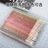 Palo de Cristal de Color brocha para delineador de ojos brocha para sombras de ojos fibra delineador de ojos delineador de labios brocha de maquillaje herramientas de belleza al por mayor