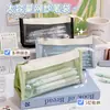 Bolsa de Lápices de Malla Transparente para Examen Casual Gran Capacidad Multicapa Almacenamiento de Papelería Caja Especial para Papelería Bolsa de Lápices para Estudiante de Secundaria