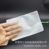 Emulsión cosmética bolsa de muestra pequeña bolsa de embalaje de plástico para líquidos bolsa de máscara transparente translúcida mate suministro en stock