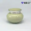 Frasco Tarro de Crema Personalizado 15g 30g 50g Producto de Cuidado de la Piel Sellado Frasco de Cerámica para Crema Frasco Vacío Celadón