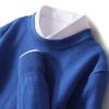 Suéter de Lana para Otoño e Invierno para Hombre Cuello Redondo Joven y de Edad Media Casual de Negocios Suéter Holgado Cachemir Tejido Camisa Base Superior