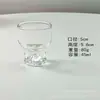 Mini vaso creativo para uso doméstico vaso de copa copa de montaña 0.05 kg copa de vino blanco copa de vino pequeña copa de chupito taza de té