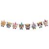 Suministros de Decoración para Fiesta de Cumpleaños de Gato Mascota Transfronterizos Decoraciones de Cumpleaños para Mascotas Pancarta de Cumpleaños de Gato Adornos para Pastel