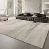 Alfombra para sala de estar, lujo ligero de alta gama, gris, minimalista italiano, alfombrilla para mesita de noche de dormitorio, alfombrilla de suelo de bucle para sofá del hogar