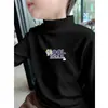 Ropa interior térmica para niños, camiseta de manga larga para niños 2026, nueva, cálida, forro polar de doble cara, cuello semi-alto, top versátil