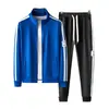 Novo cardigã de outono e inverno de 2022, principal lançamento, conjunto esportivo casual masculino, suéter de gola redonda de duas peças, conjunto de duas peças para jovens