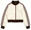 Chaqueta de moda con cuello alto, cremallera, color liso para hombres y mujeres, nueva para Primavera y Otoño 2026, estilo pullover casual de marca de moda con tres rayas