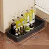 Estante de Almacenamiento para Huecos de Cocina, Carrito Estrecho de Múltiples Niveles, Gabinete de Almacenamiento Móvil con Ruedas, Organizador Estrecho para el Lado del Refrigerador