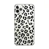 16 Funda de Teléfono de Estampado de Leopardo de Moda de Alta Transparencia 17 Adecuada para 14Pro Max Funda Protectora 13 Funda Suave Anti-Caídas 15 para Mujeres