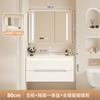 Lavabo de cerámica de gran diámetro combinación de mueble de baño lavabo grande lavabo cerámico integrado lavabo oceánico tamaño grande lavabo de vientre para baño