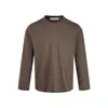 "Camiseta Básica Ration" Color Sólido Menta Secado Rápido Sorona Hombro Normal Cuello Redondo Otoño Capa Base Para Hombre EME