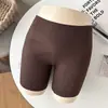 Shorts de Seguridad Cruzados en la Cintura para Mujer, Antiexposición, Bordes que No se Enrollan, Ropa Interior sin Costuras, Estilo Delgado de Verano, Se Pueden Usar como Shorts Exteriores
