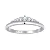 Joyería de Plata Transfronteriza Europea y Americana, Anillos de Plata Pura, Anillos de Joyería de Mano de Plata S925 con Circonita de Alta Gama, Fábrica de Joyería Personalizada