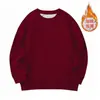 Sudaderas navideñas para niños de otoño e invierno, lisas y en blanco, aptas para impresión directa digital, para niños mayores, suéter festivo navideño, conjuntos a juego para padres e hijos