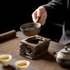 Horno de Té de Gres Horno para Hornear Té Calentamiento con Vela Doméstico Horneado Despertar del Té Vajilla de Té Horno de Té Cálido Lixiang Accesorios para Juegos de Té