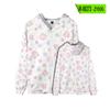 Primavera e Outono nova moda impressão all-match casual homens zíper com capuz suéter uma peça encomenda personalizada cross-border