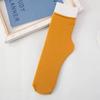 Calcetines Calcetines de Media Caña para Mujer ins Modernos Primavera y Otoño Calcetines Largos Apilados Coloridos Estilo Japonés Color Caramelo Celebridad Cibernética Calcetines de Hielo Hielo