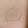 Pulsera con Elemento Clave en Forma de Corazón Estilo Punk Neutro Japonés para Mujer Lujo Ligero Incrustaciones de Circonitas Simuladas Joyería de Mano Personalizada