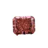 Material de Zircônia de Diamante de Alto Carbono Corte Flor de Gelo Retangular Zircônia Cor Padparadscha Pedra Solta Fábrica Atacado Fornecimento Direto