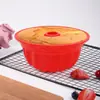 Molde de Silicone para Bolo de Grau Alimentício Padrão Espiral Oco Forma para Assar Bolo Ferramentas de Confeitaria Outlet de Fábrica