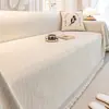 Funda de Sofá Completamente Envuelta de Chenilla Francesa Estilo Nuevo Cubierta Completa para Sala de Estar Tela para Funda de Sofá Manta de Sofá Universal de Una Pieza para Cuatro Estaciones