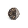 Dado Poliedro Madera Negra Natural al por Mayor Dungeons & Dragons Juego de Mesa Coc Juego Casual Dados Juego Z04 Set