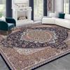 Alfombra decorativa persa retro turca con fondo lavado transfronterizo, alfombra para sala de estar, embalaje reemplazable personalizable