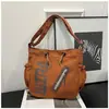 Bolsa Casual para Niñas, Bolsa de Gran Capacidad Estilo Japonés, Nueva de Moda 2026 Venta al por Mayor Letra Mochila Simple para Estudiante de Secundaria