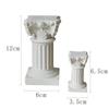 Gesso jóias display stand pedra padrão Jóias colar anel brincos exibição tiro adereços jóias contador ornamentos