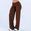 Calça de Yoga Dfyne Outono e Inverno Novo Estilo com Punho Perna Larga Calça Esportiva Solta Calça Esportiva Casual para Uso Externo Fitness