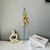 Simulação de Wintersweet ramos de Wintersweet arranjo de flores bonsai decoração todos os tipos de Wintersweet shopping center decoração interna e externa simulação de flor de ameixa