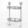 Estante de Almacenamiento de Cocina para Especias Montado en la Pared, Estante de Almacenamiento de Baño para Inodoro Montado en la Pared