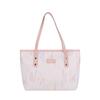 Bolso Casual de Gran Capacidad para Desplazamiento Diario para Mujer 2025 Nueva Moda Estudiante Universitario Clase Hombro Rayado Bordado Bolso Tote