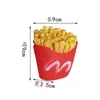 Venda direta da fábrica brinquedos sonoros para animais de estimação de batata frita tiras de batata vinil para cães ranger os dentes limpeza treinamento cão