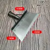 Pala Agrícola para Raspar Estiércol de Pollo, Cerdo, Ganado y Ovejas; Pala Limpiadora de Estiércol de Ganado; Pala de Limpieza para Construcción Exterior; Herramienta Agrícola; Pala para nieve