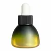Estoque Pronto do Fabricante Frascos Quadrados e Redondos de 15ml Preto e Vermelho Degradê Frascos Conta-gotas Cosméticos Frascos de Óleo Essencial Frascos de Esmalte para Unhas de Beleza
