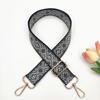Nuevo accesorio de correa de hombro ancha decorativa de jacquard colorido para bolso, correa cruzada, venta al por mayor transfronteriza, correa larga para colgar al hombro