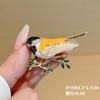 Nova Broche Pássaro Pavão Coruja Pica-pau Andorinha Phoenix Broche de Lapela Feminino de Alto Padrão
