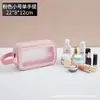 Bolsa de Lavado Portátil de Gran Capacidad Separación Húmeda y Seca Impermeable Viaje al Aire Libre Equipaje de Mano Almacenamiento Bolsa de Maquillaje Gran Capacidad