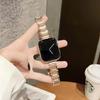 Para Apple 789 Generación Smart Watch Hombre Pequeño Cintura Tres Tiras Correa de Metal Correa iWatch se10