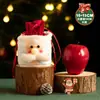 Saco de Embalagem de Maçã de Natal Véspera de Natal Fruta Cobra Tecido de Pelúcia Caixa de Presente Sacola Lanche Infantil Rena Sacola de Doces