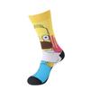 Calcetines de algodón para hombre 2023, calcetines de marea, nuevos calcetines de monje Spectrum para hombre, calcetines casuales al por mayor de Amazon, fabricantes de calcetines femeninos al por mayor.